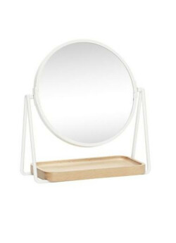 Bordspegel Hübsch Smize Vit