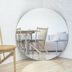 Rund Spegel INCADO Silver flera strl 50 - 110 cm