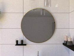 Spegel Galakor Guld Ram