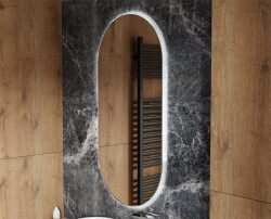 Spegel Galakor Oval LED