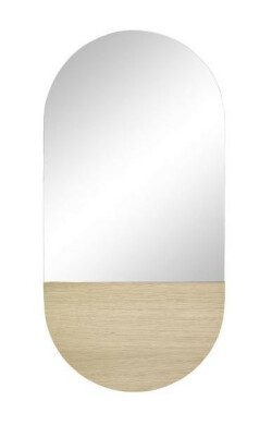 Spegel Hübsch Crescent Ek
