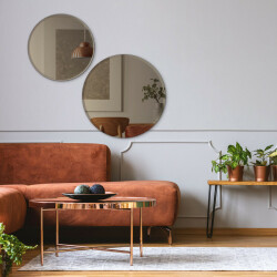 Spegel INCADO Brons Facett 80cm