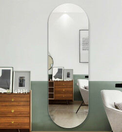 Spegel Koniseur Amanda Oval 65x170