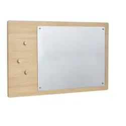 Spegel Hübsch Split med Anslagstavla