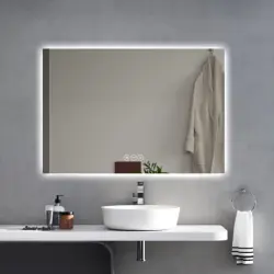 Badrumsspegel Koniseur Backlight Touchsensor Imfri