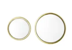 Spegelset Bloomingville Guld