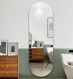 Spegel Koniseur Amanda Oval 65x170