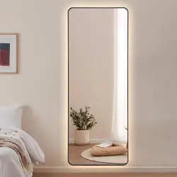 Koniseur LED-spegel med backlight